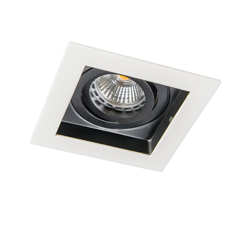 Smart inbouwspot wit incl. WiFi GU10 verstelbaar - Carree