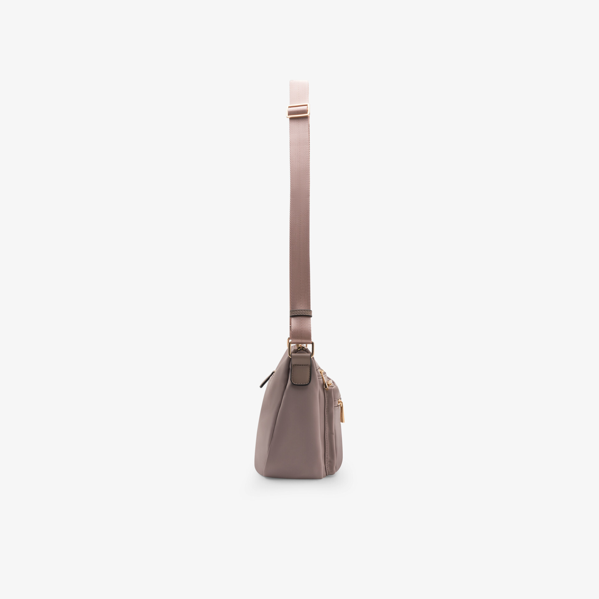 L.CREDI Damen Umhängetasche beige