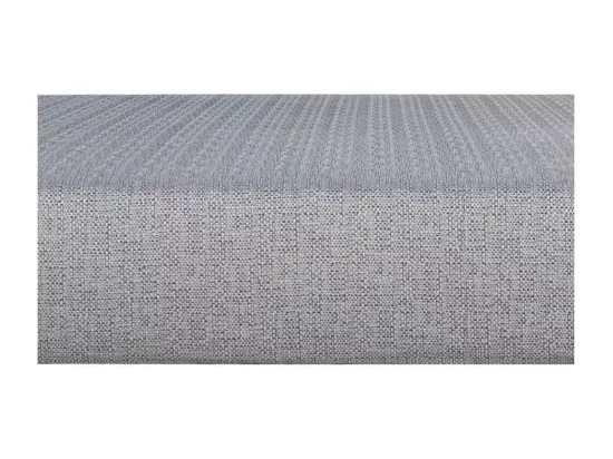 Sommier déco SR9 + pieds - Gris clair 2x90x190 - Lattes bois massif - H.13 cm