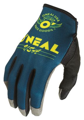 Gants Longs O'Neal MAYHEM BULLET V.22 Bleu/yellow
