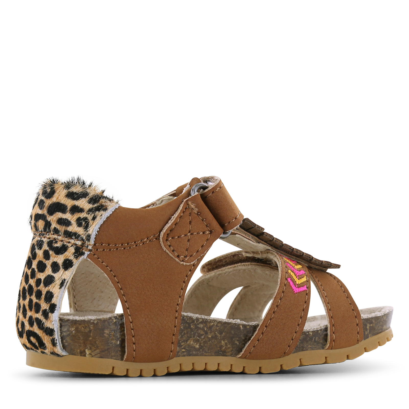 Shoesme cognacfarbene Sandale mit Detail