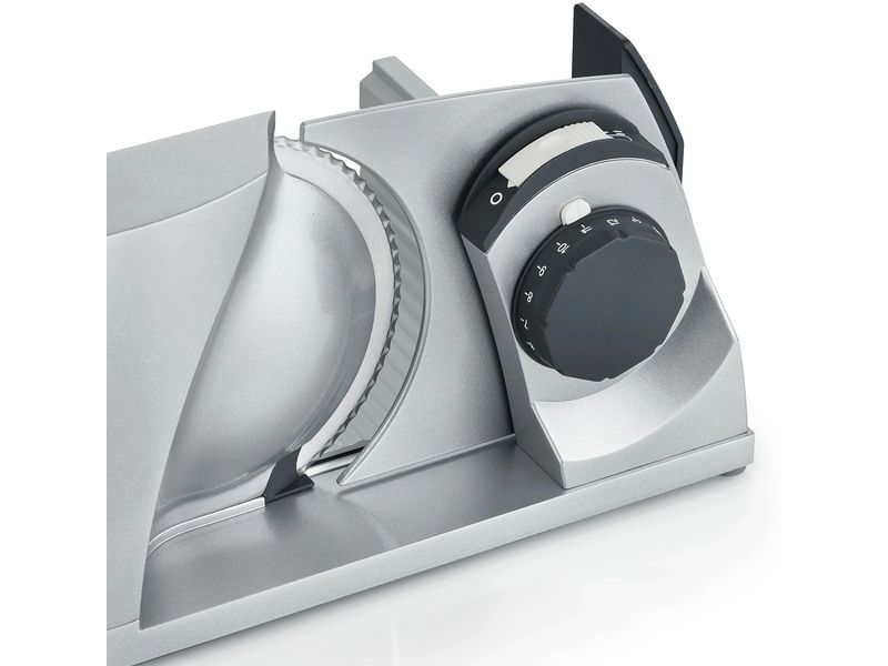 Graef Schneidemaschine MYtiny Silber Klappbarer Allesschneider