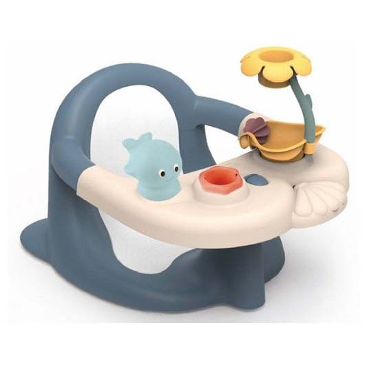 Little Smoby baby bath time badzitje blauw