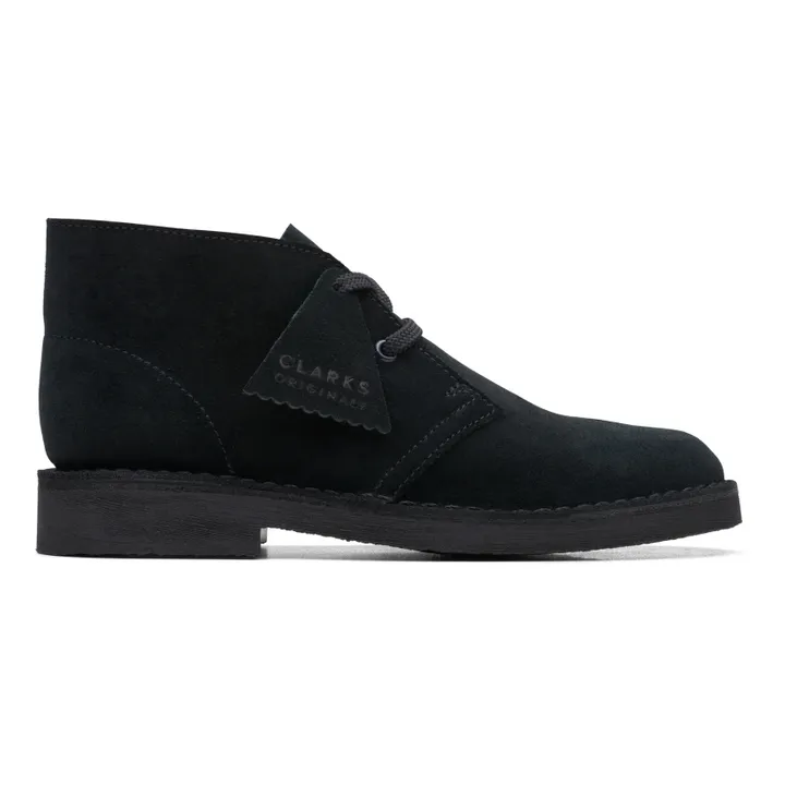Clarks Bottines Lacets Desert Boot Suede | Noir