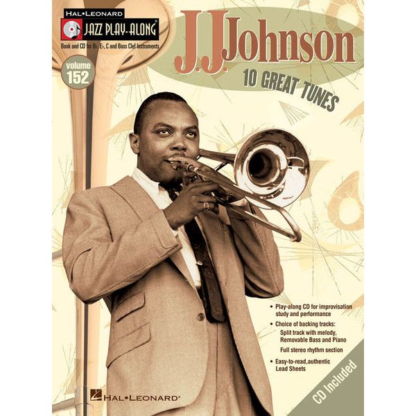 Hal Leonard Jazz Play-Along J.J.Johnson