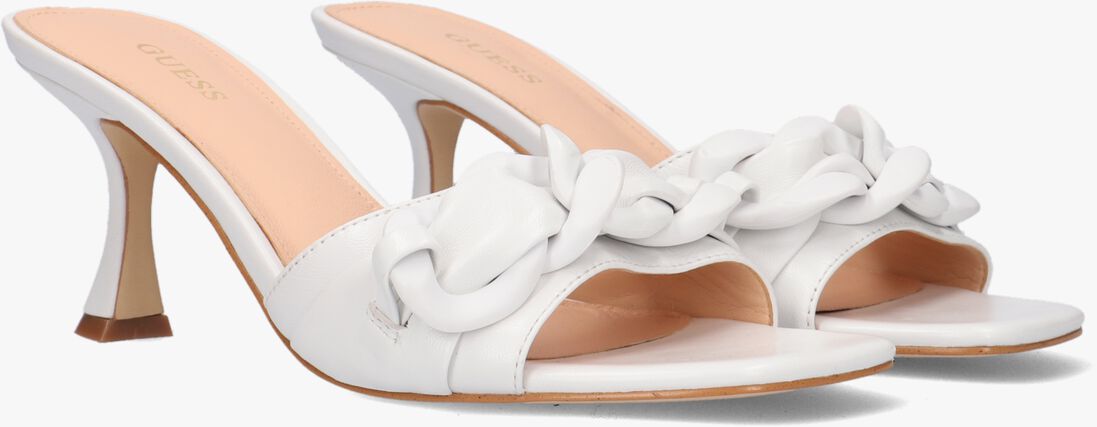 GUESS witte guess muiltjes dillie