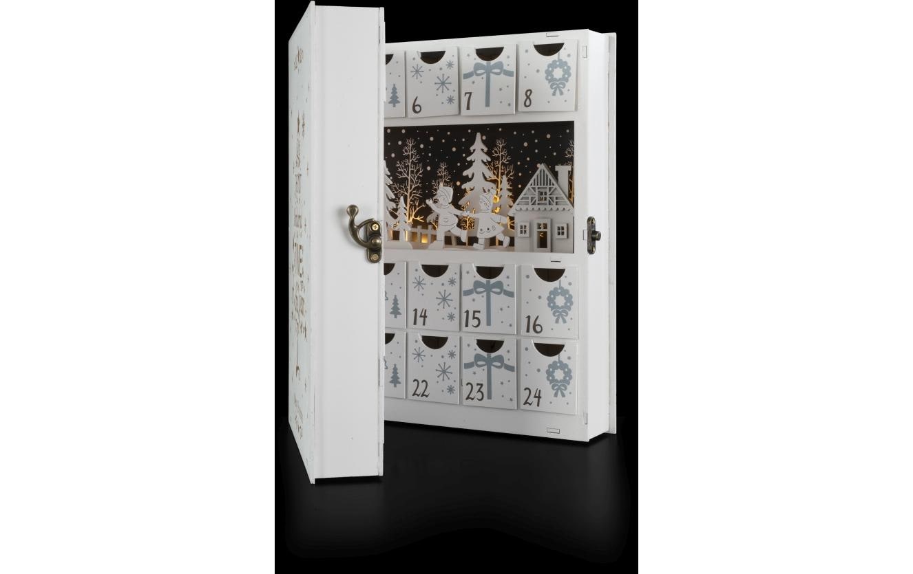 LED Adventskalender XMAS 30 cmAdventskalender mit LED Beleuchtung