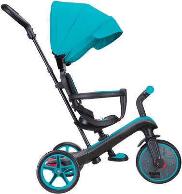 Globber Trehjulssykkel Explorer 4-in-1, Blågrønn