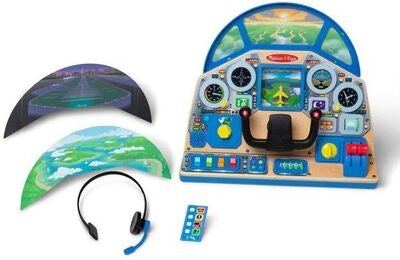 Melissa & Doug Jet Pilot Interaktivt Instrumentbrett