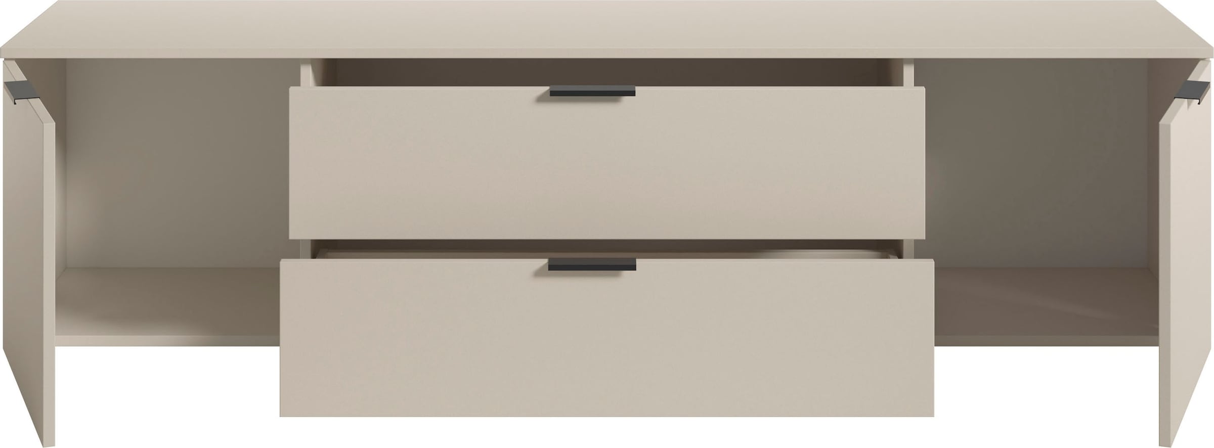 HBZ Lowboard »Linz TV-Unterschrank, BxHxT 180x47x40cm« 1 Stk. tlg. Breite 180cm,Lip-Griff, Melaminbeschichtung