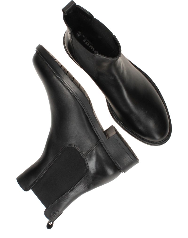 Tamaris Chelseaboots Zwart Dames