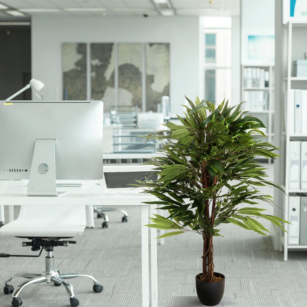 Kunstpflanze MANGO Kunststoff, Stoff hjh OFFICE