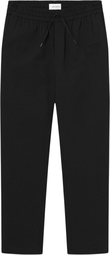 Les Deux Patrick Seersucker Pants 2. 0 Black