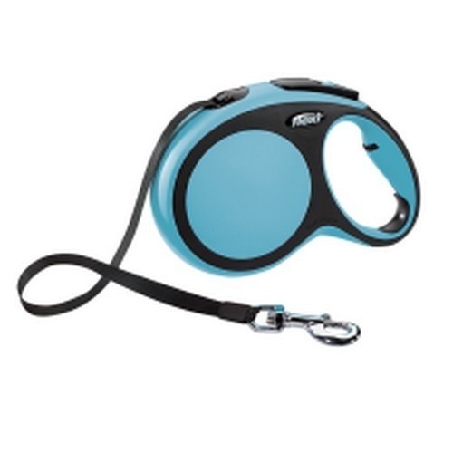 Nova guia Comfort para cães, 8m, azul.