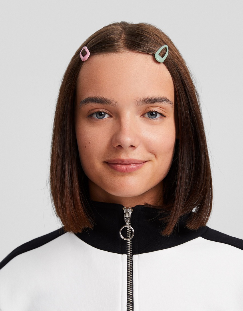 Conjunto de 10 presilhas de cabelo