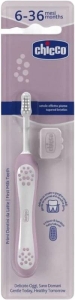 CHICCO Zahnbürste Lilac 6-36 Monate, 1 Stück
