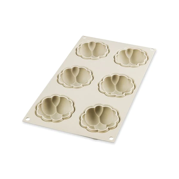 Moule 3D 6 Bulles Bollicine Silikomart