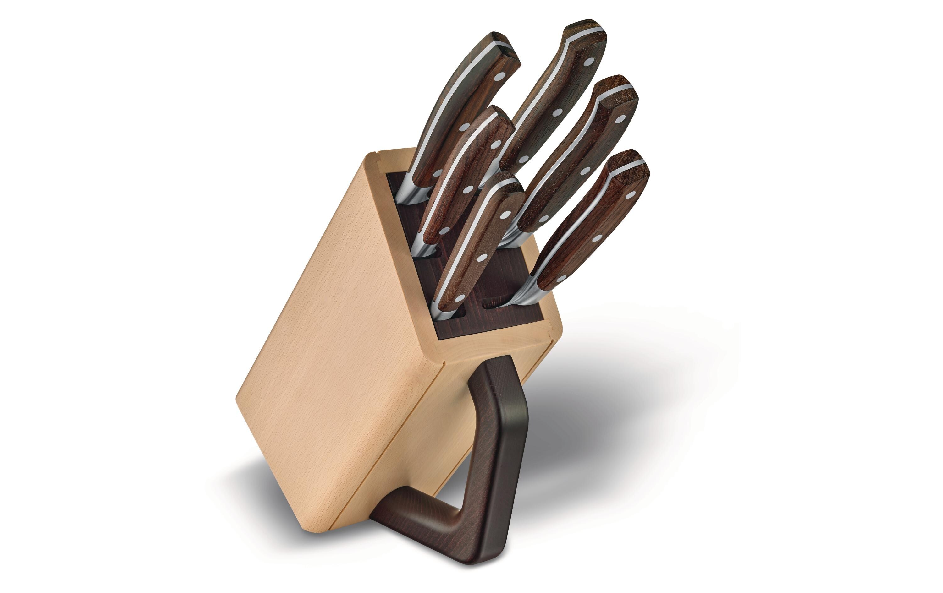 Messerblock-Set mit Messer Grand Maître 6-teilig<br>Messerblock