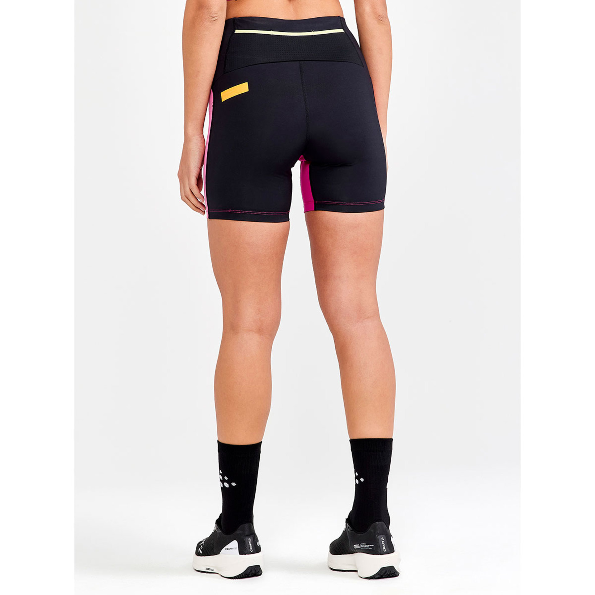 Craft PRO Hypervent Hardloopbroek Kort Paars/Zwart Dames