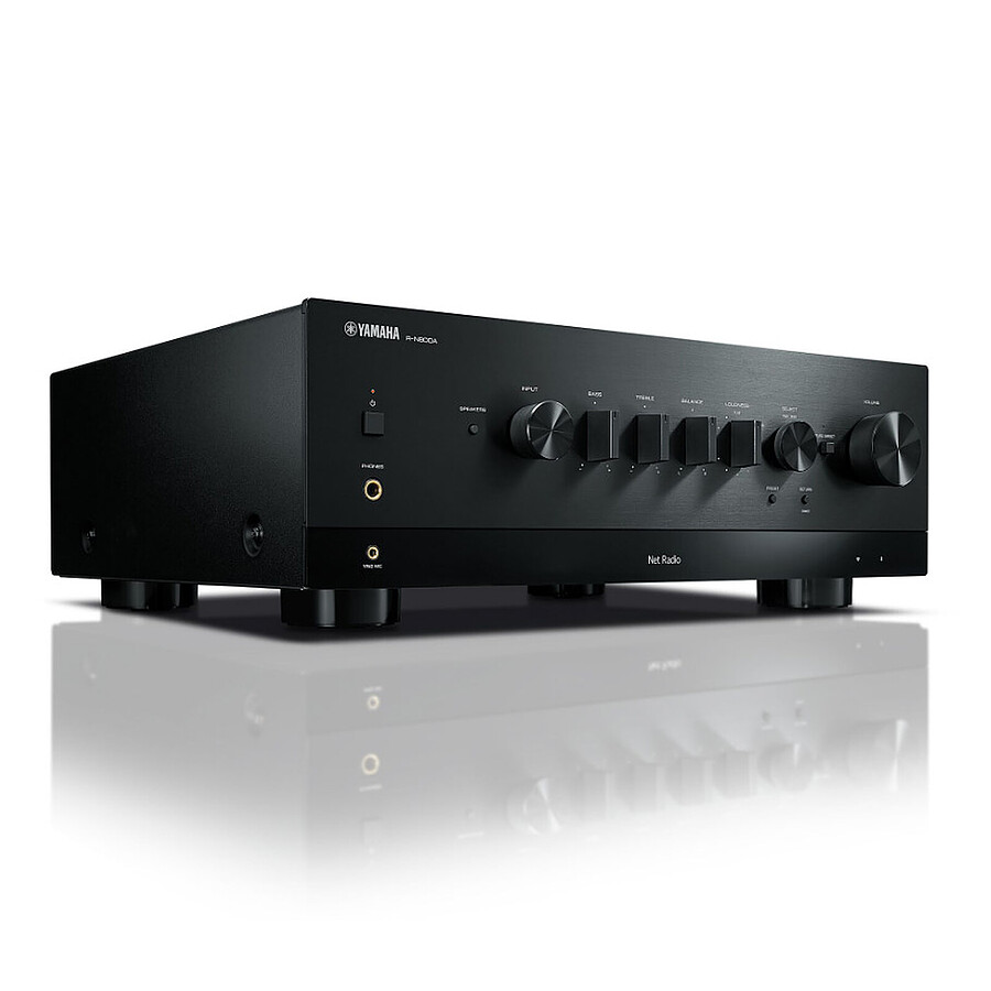 Yamaha R-N800A Noir + Triangle Comète Ez Chêne clair