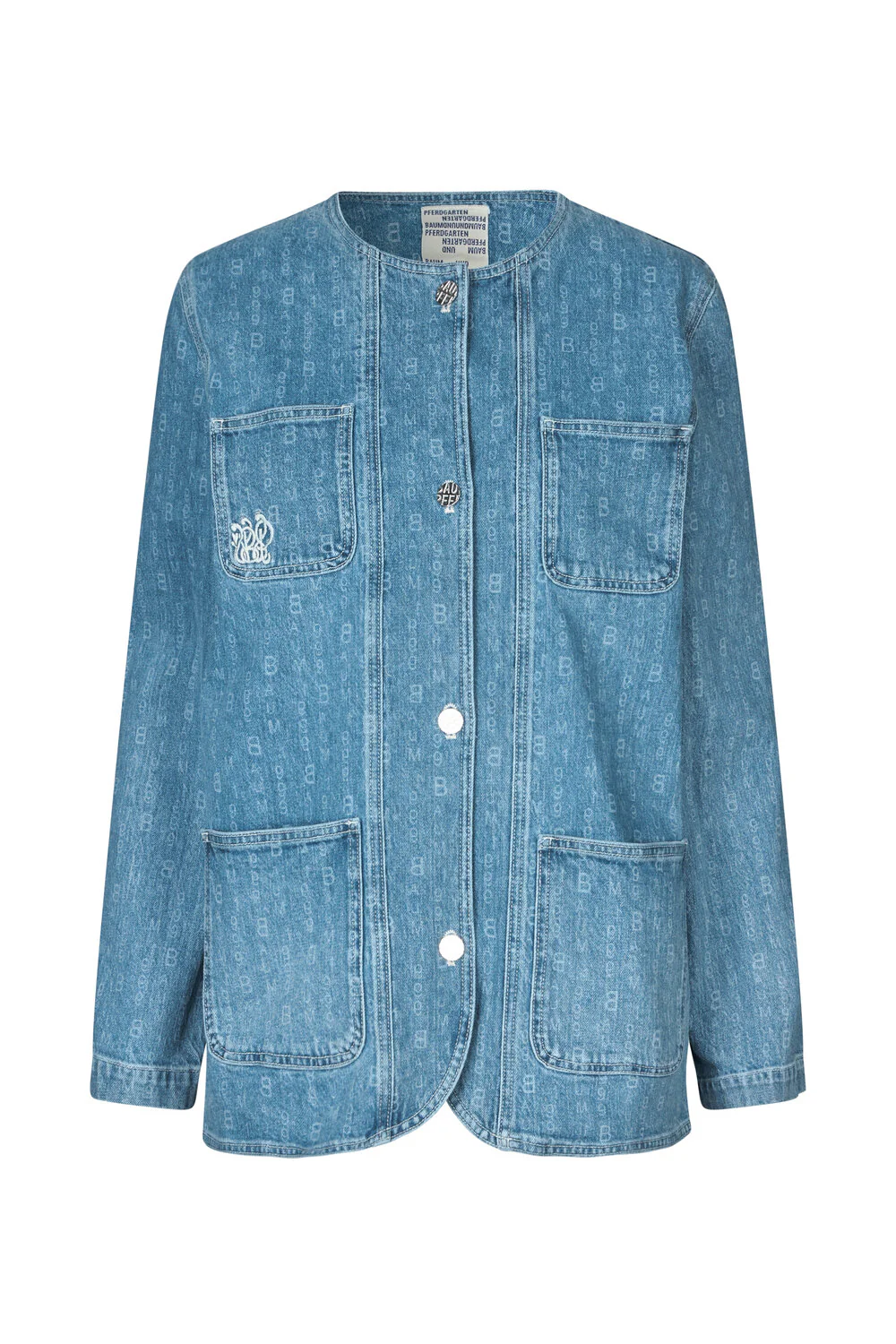 Baum und Pferdgarten  Beata denimjakke - 99 Denim Blue