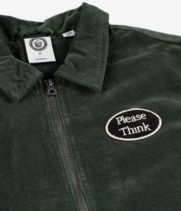 Element x Smokey Bear Parker Cord Jacke (deep forest)