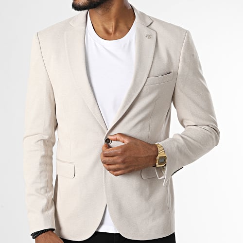 Veste Blazer B7065 Beige Clair
