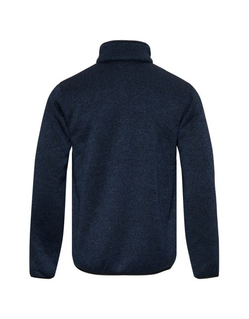 Nord Berg Bonded Fleece Fred Heren Navy - Vrijetijdskleding