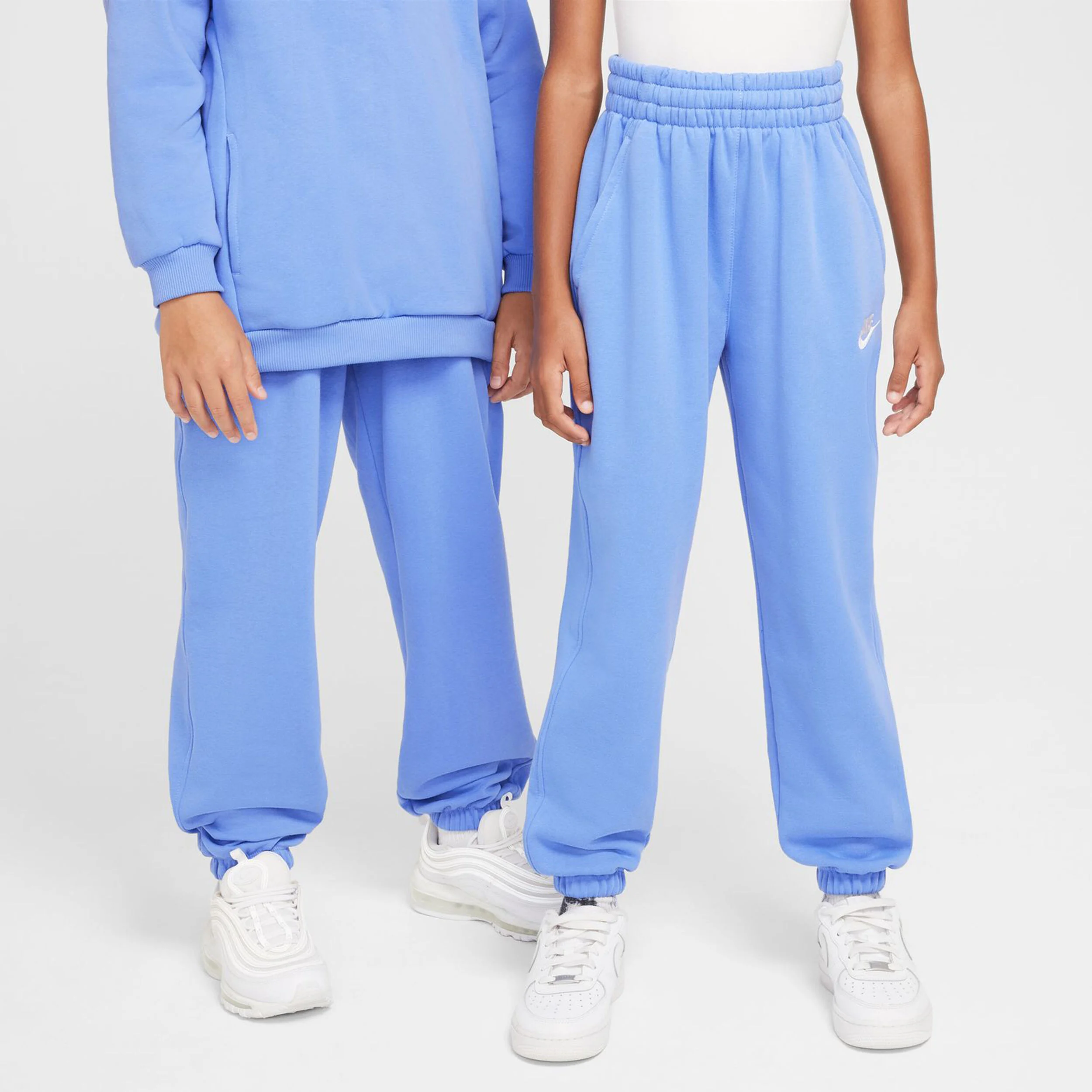 Nike Club Fleece Pantalon Survêtement Filles - Bleu Clair