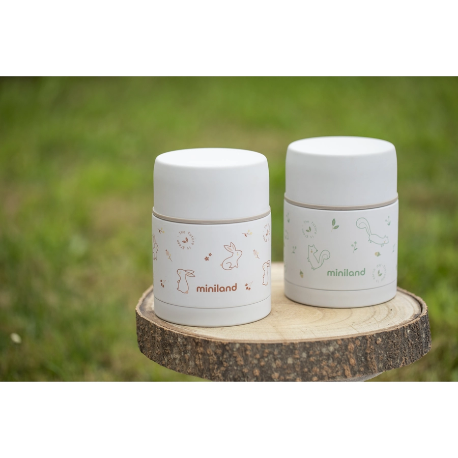 miniland Thermobehälter natur food thermos grün 600 ml
