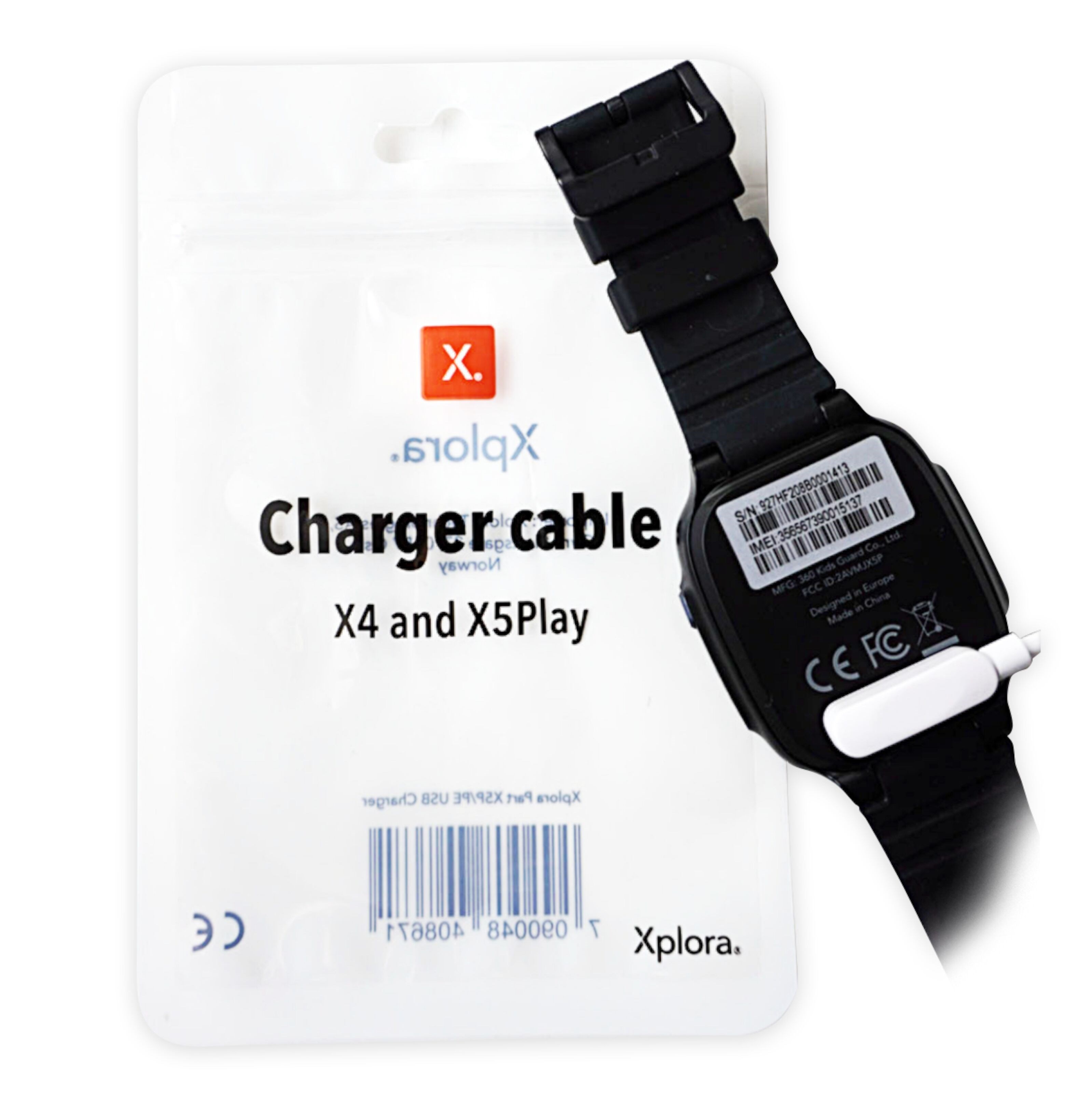 Xplora Ladekabel for X4 & X5 Play