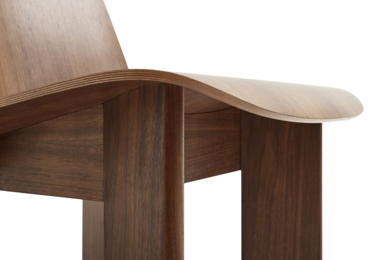 Hay Chisel fauteuil Black Oak
