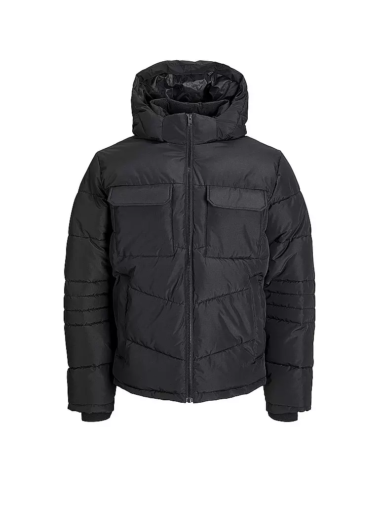 JACK & JONES Steppjacke JJBUILD schwarz