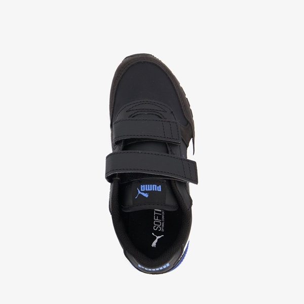 Puma ST Runner V3 kinder sneakers zwart/blauw