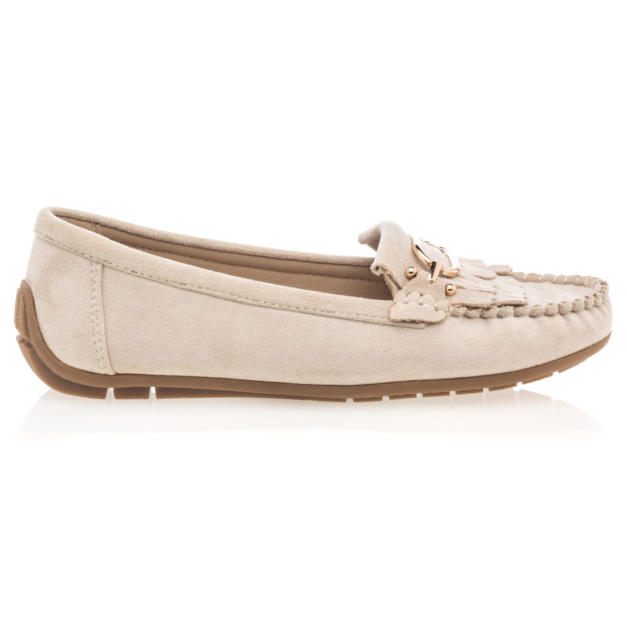Mocassins Femme beige