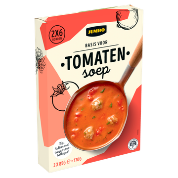 Jumbo Basis voor Tomaten Soep 2 x 85 g