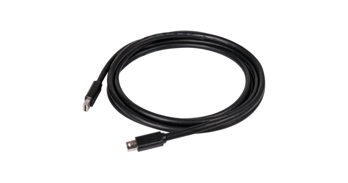Club 3DMini DisplayPort 1.4 kabel male-male  (Zwart, 2 meter)
