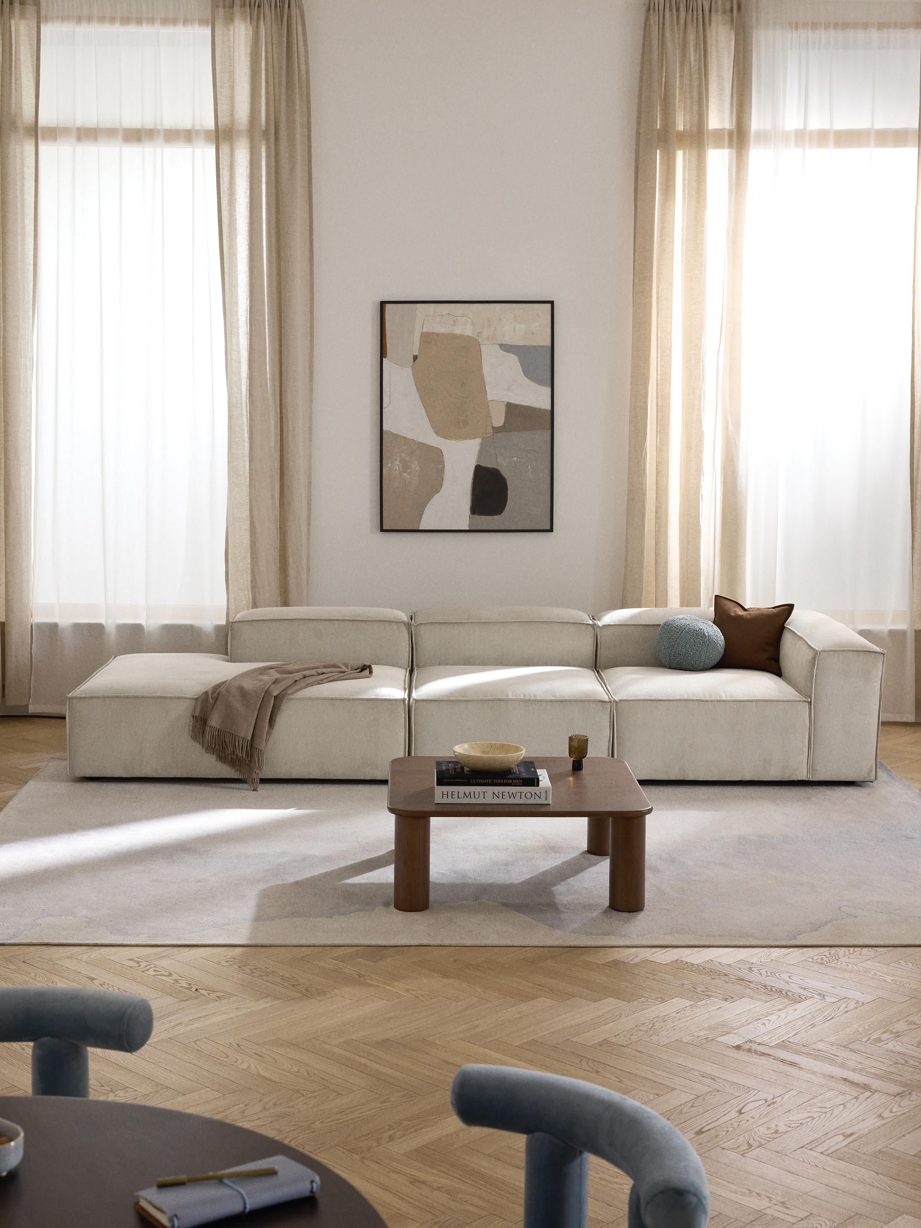 Modulaire XL chaise longue Lennon van corduroy