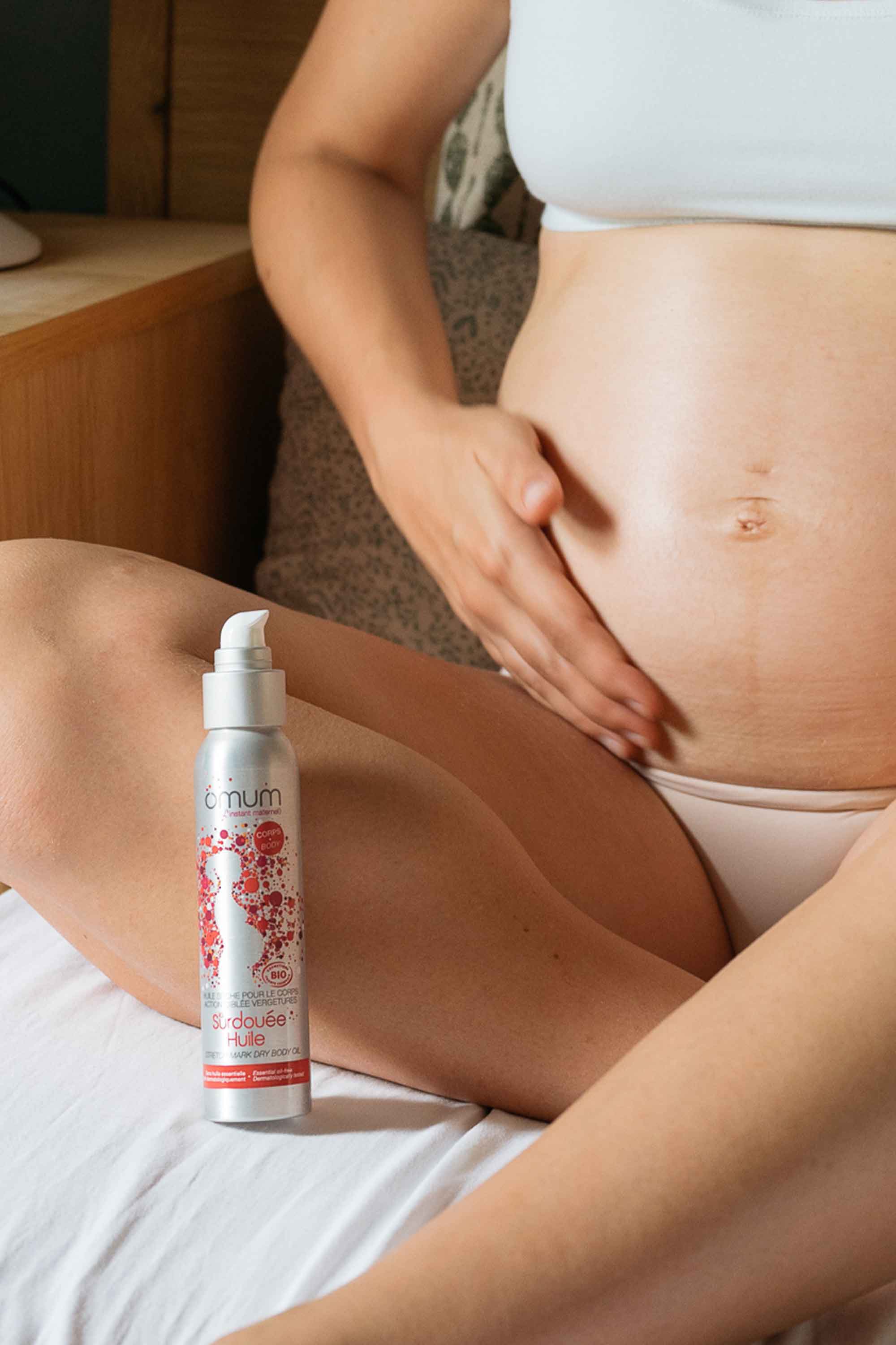 Omum Huile sèche anti-vergetures La Surdouée-100 ml