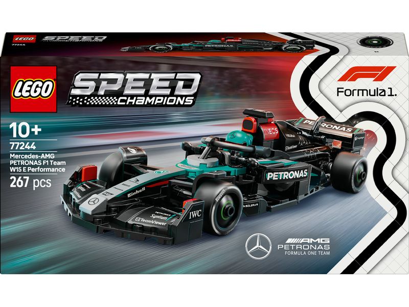 LEGO® Speed Champions Mercedes-AMG F1 W15 Rennauto 77244 Lego-Rennwagen F1 Team Auto zum Bauen und Spielen