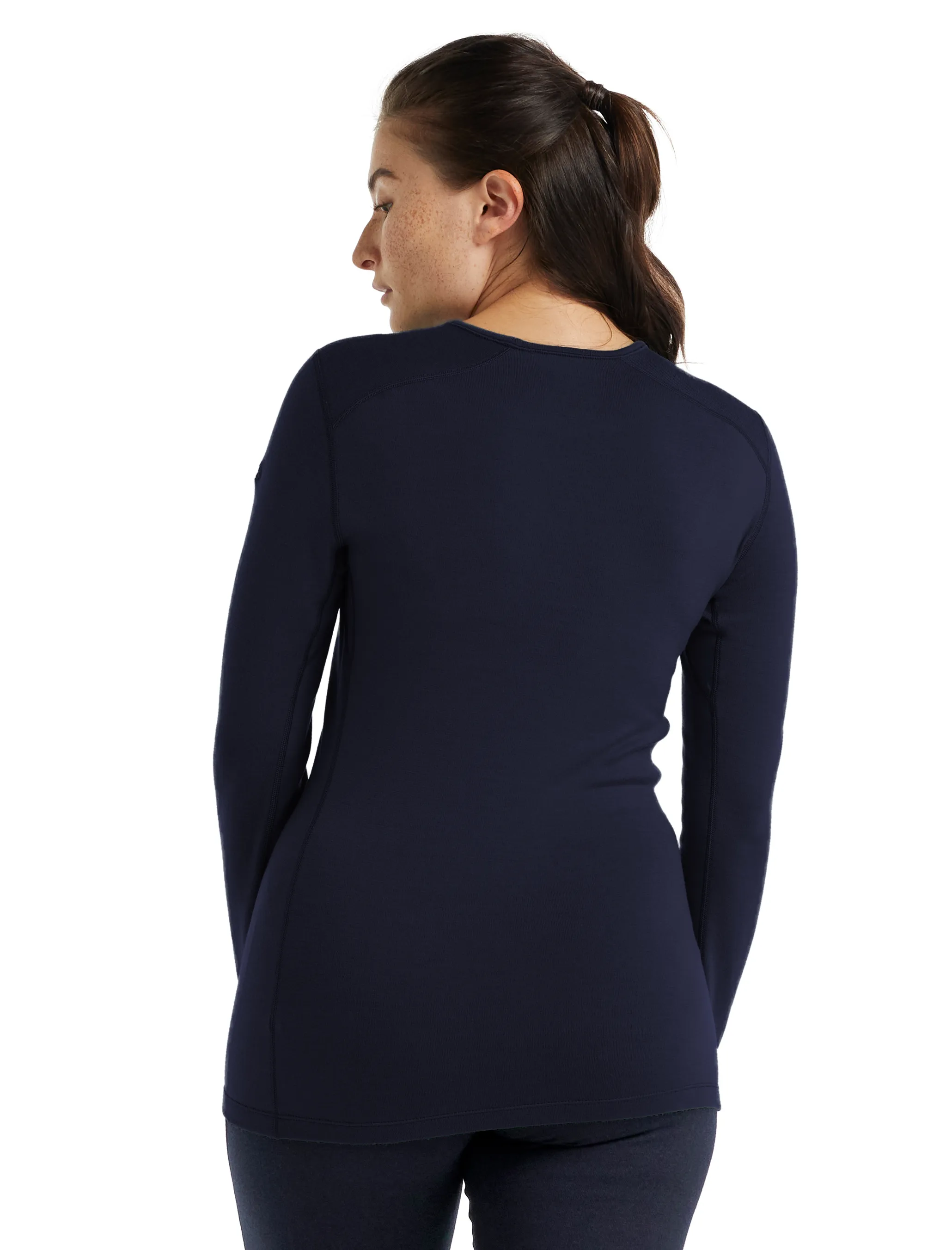 Icebreaker W 260 Tech LS Crewe Midnight Navy