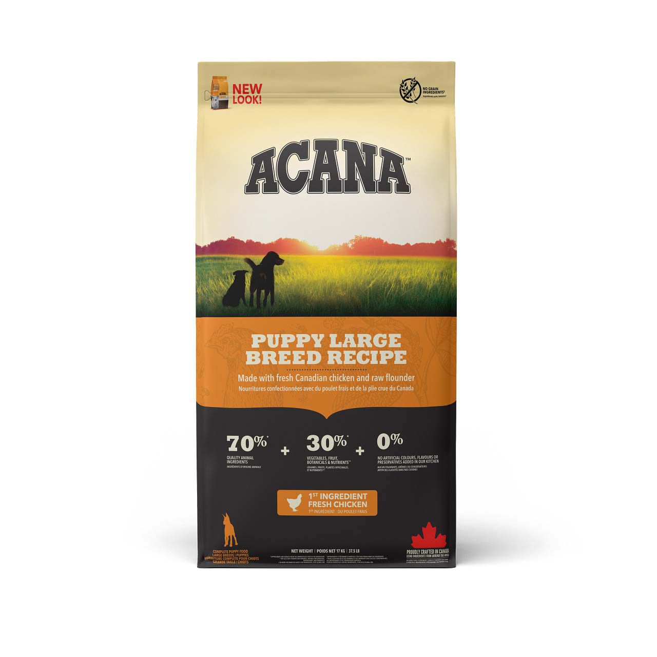 Acana Dog recipe Puppy Large - Hondenvoer - 17 Kilogram - gevogelte