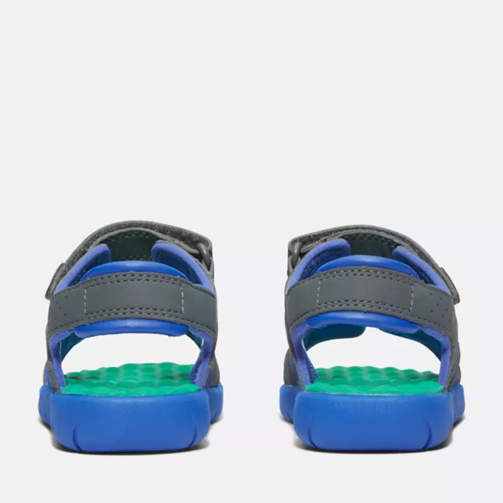 Sandale à double bride Perkins Row pour enfant en vert foncé