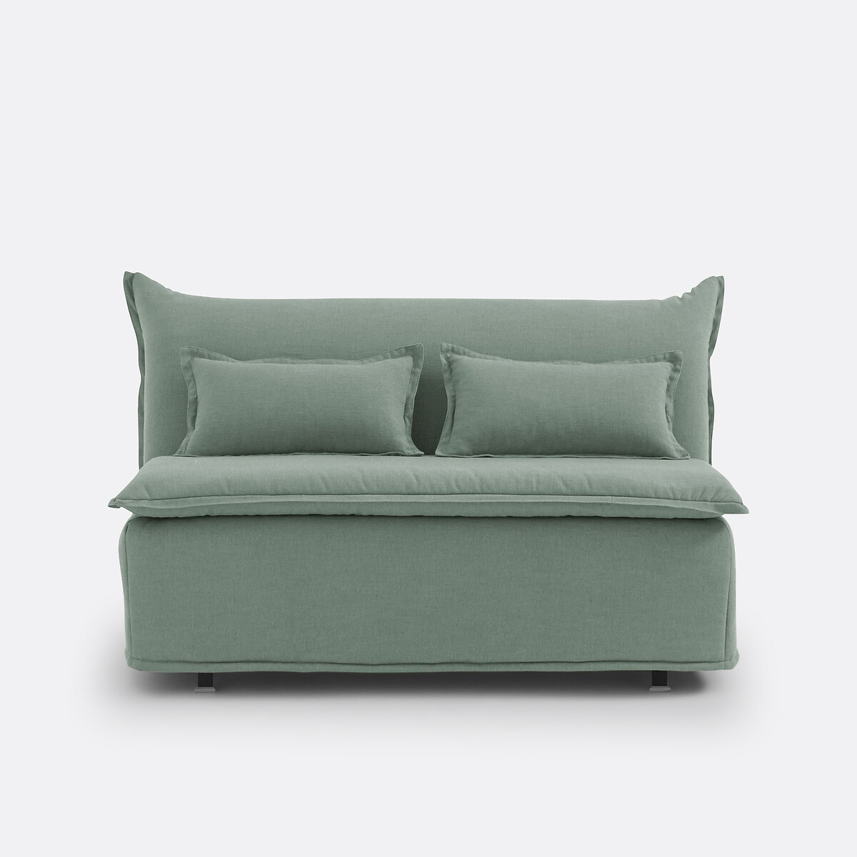 LA REDOUTE INTERIEURS<br>Sofá BZ em mistura de poliéster, espuma 10 cm, Olona