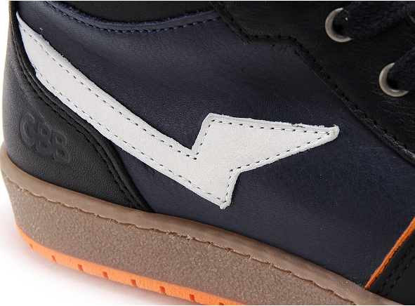 Gbb boots bottine enfant piava bleu