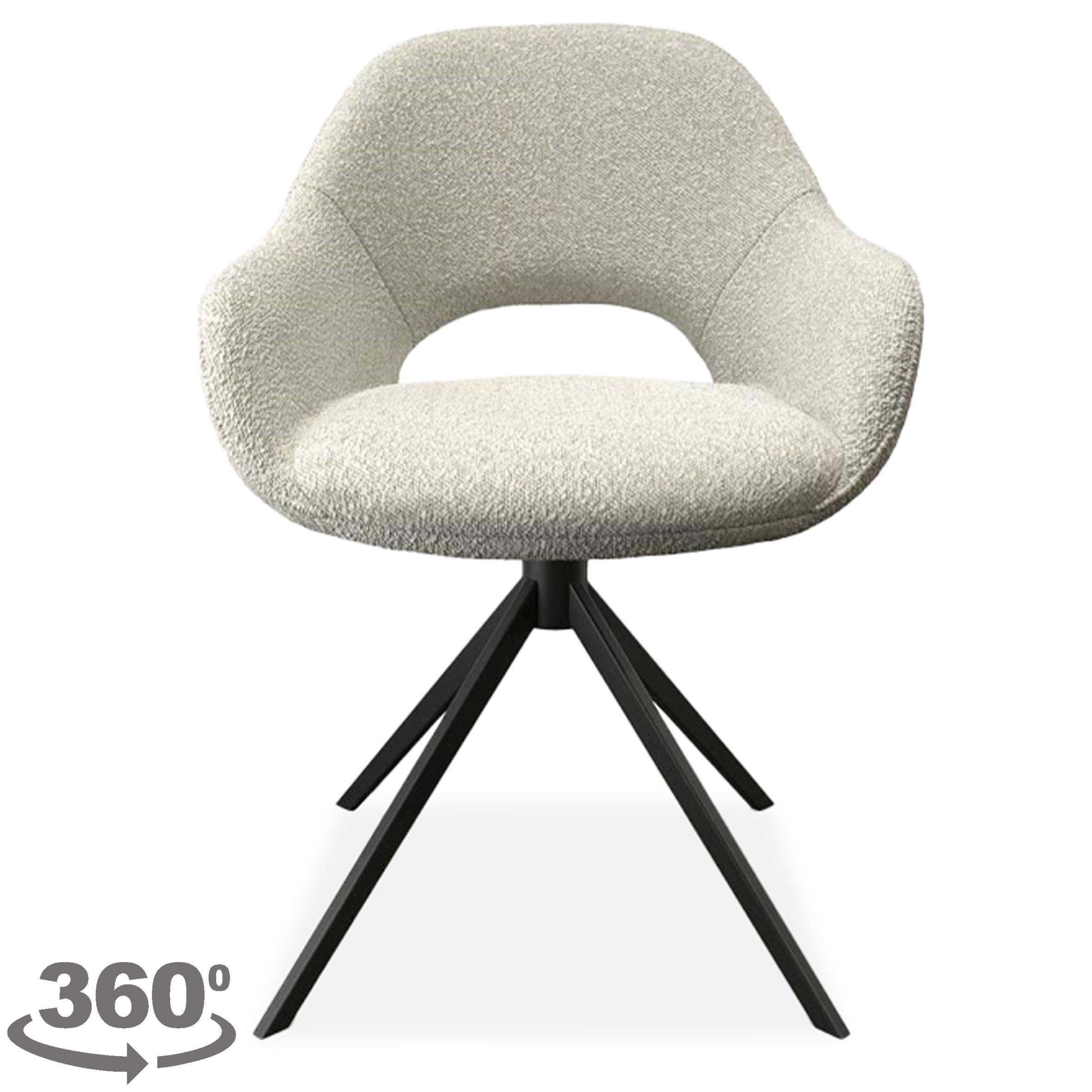 Eetkamerstoel Asten B58 x D62 x H82.5 cm