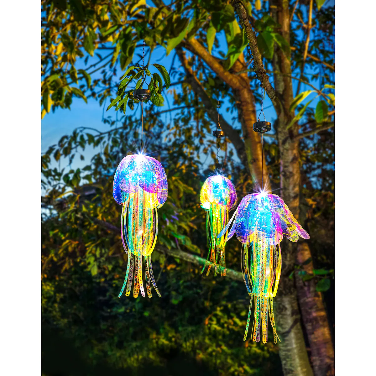 viva domo - Solar-LED-Qualle „XXL“