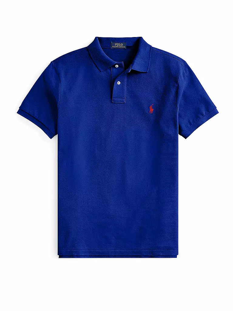 POLO RALPH LAUREN Poloshirt Custom Slim Fit blau