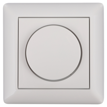 Gira ST55 centraalplaat dimmer wit
