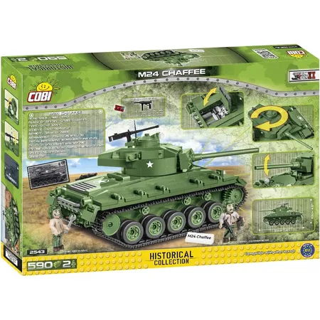 Cobi 2543 Historical Collection - M24 Chaffee
